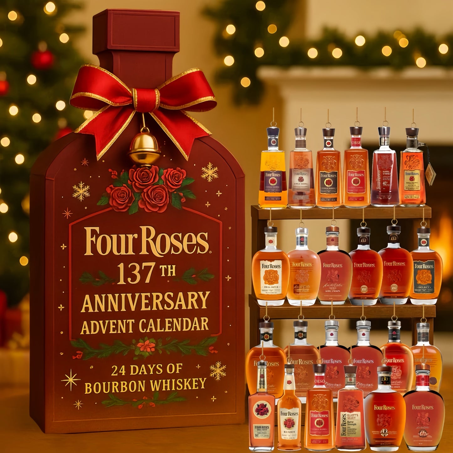 ⏰(Buy two for free shipping)Last Day Offer🔥 2025 Whiskey Advent Calendar