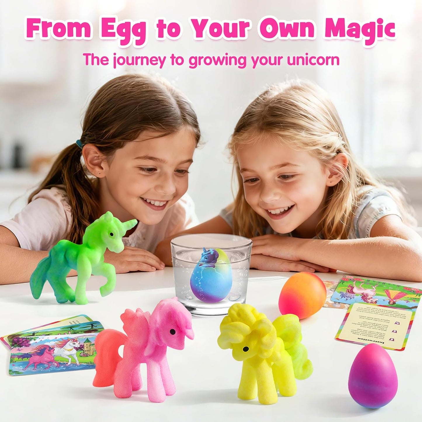 🔥Limited Time 49% Off✨6 Pack Hatching Growing Unicorn Eggs 🦄