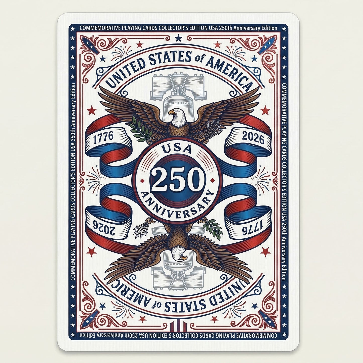 🦅🃏USA 250th Anniversary Commemorative Playing Cards
