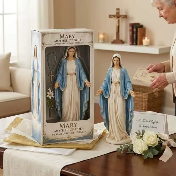 🔥Last Day 50% OFF - 🙏Limited Edition Virgin Mary Collectible Figure ✨