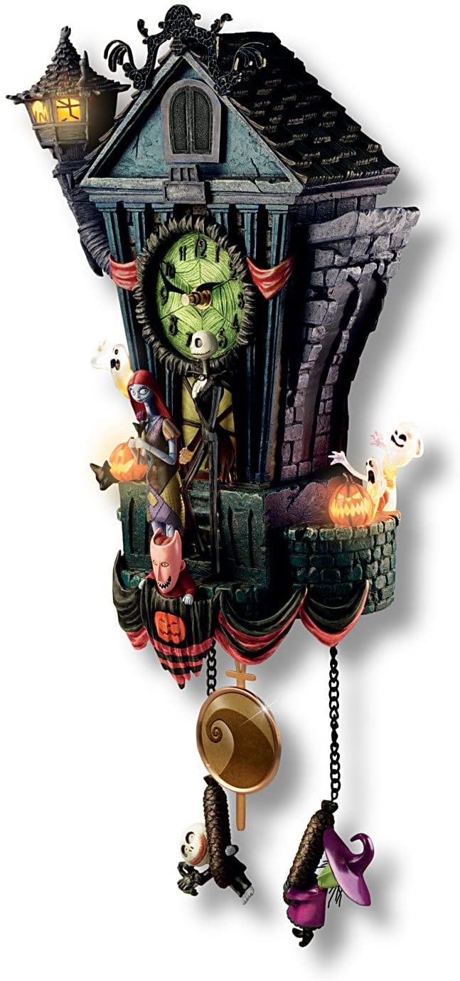 🎃Halloween Wall Clock,Nightmare Before Christmas Cuckoo Clock