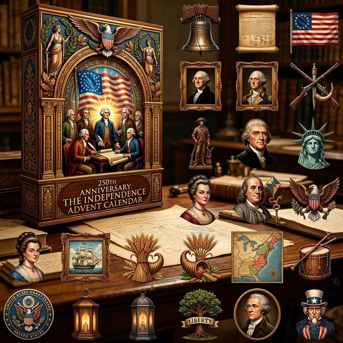 ๐บ๐ธ America's 250th Anniversary: The Independence Advent Calendar