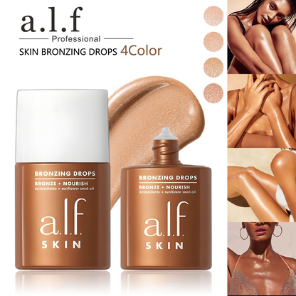 🤎 Bronzing Drops Tinted Serum 🌿 No Heavy Makeup Needed