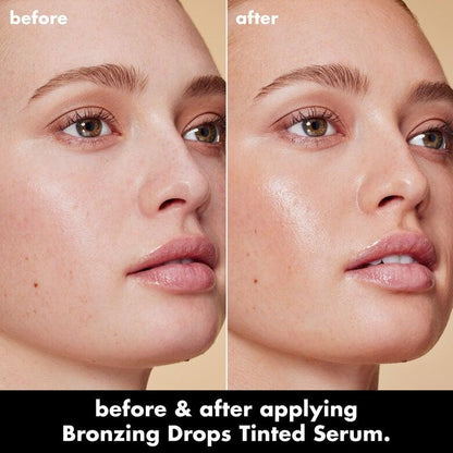 🤎 Bronzing Drops Tinted Serum 🌿 No Heavy Makeup Needed