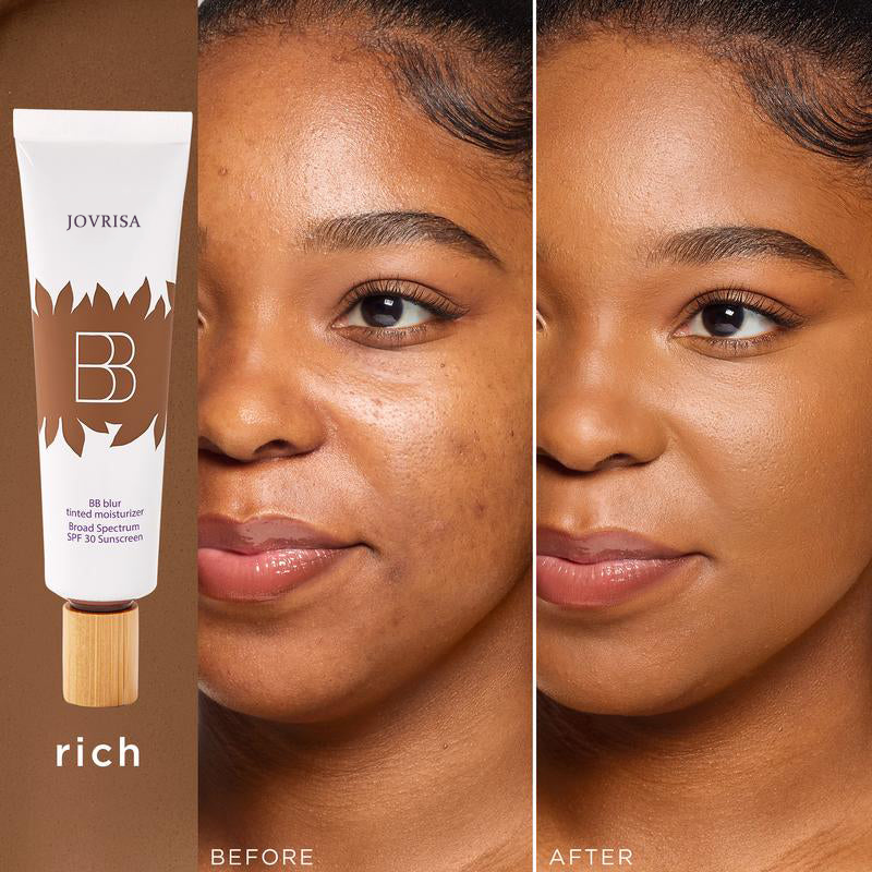 BB blur tinted moisturizer SPF 30 - instantly brightens, hydrates & smooths your skin