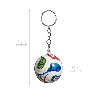 ⚽🏆 FIFA Trophy & Ball Keychain