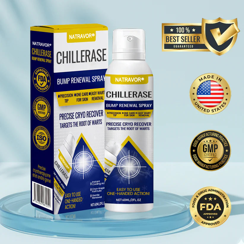 Natravor® ChillErase Bump Renewal Spray🇺🇸👨‍⚕️⚕️ FDA Certified （Zero Pain, Smooth Skin | Flatten Bumps Fast | Calm Redness & Irritation | ）🔥🎁