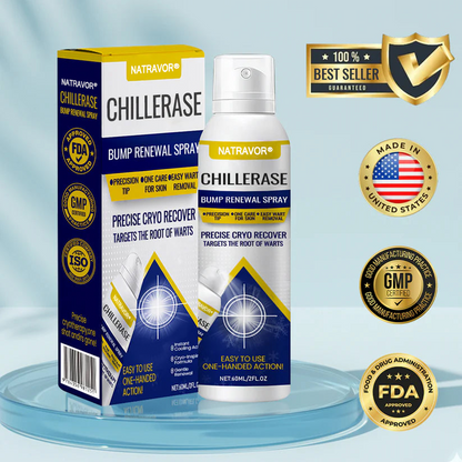 Natravor® ChillErase Bump Renewal Spray🇺🇸👨‍⚕️⚕️ FDA Certified （Zero Pain, Smooth Skin | Flatten Bumps Fast | Calm Redness & Irritation | ）🔥🎁