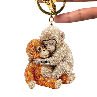 Monkey Punch Viral Keychain