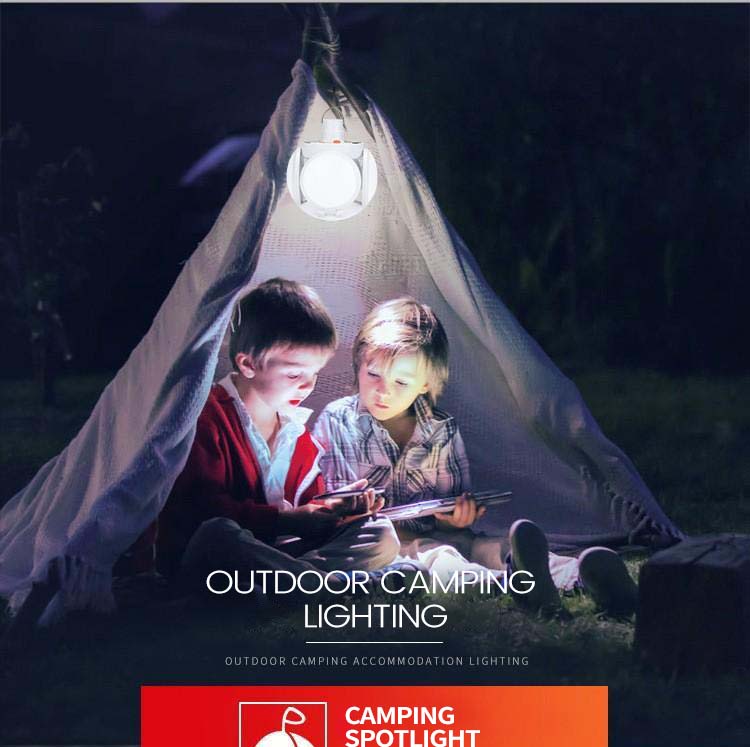 Illuminate Your Wildest Adventures. The Ultimate Foldable Solar Camping Light