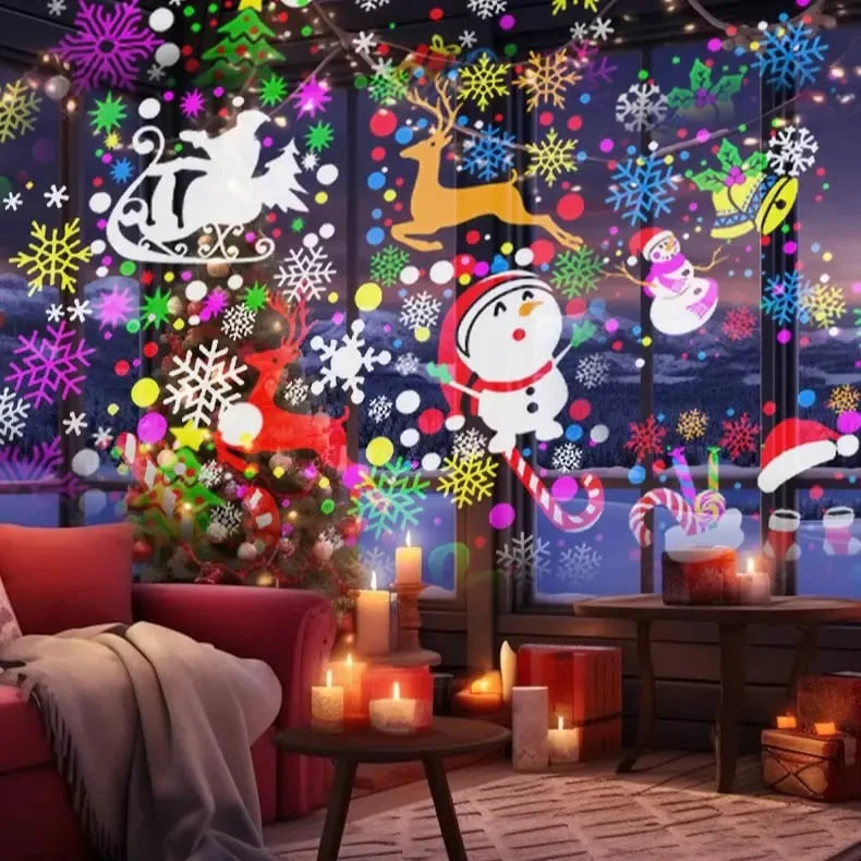 ⚡Christmas Hot Sale 50% OFF!🔥LED Christmas Projection Lamp