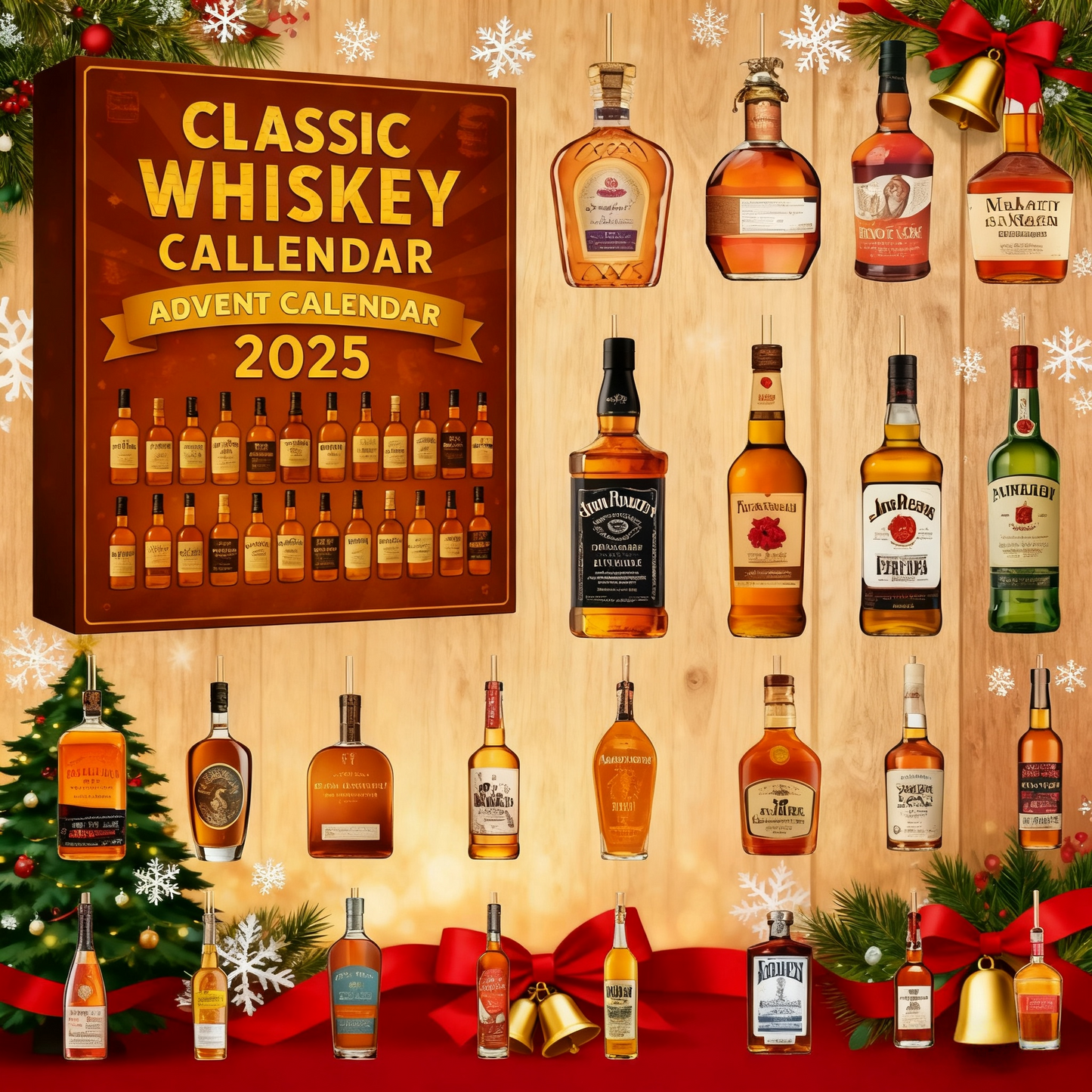 🌸Buy 2+ get free shipping🔥 2025 Whiskey Advent Calendar