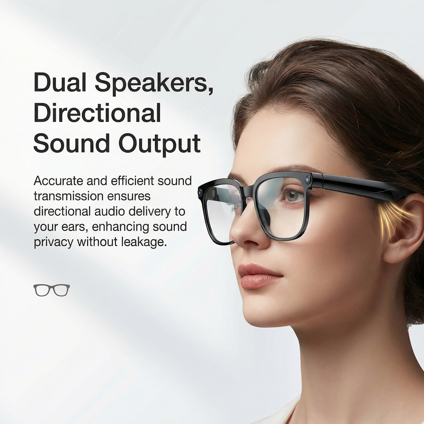 Tobfun Smart AI Camera Glasses