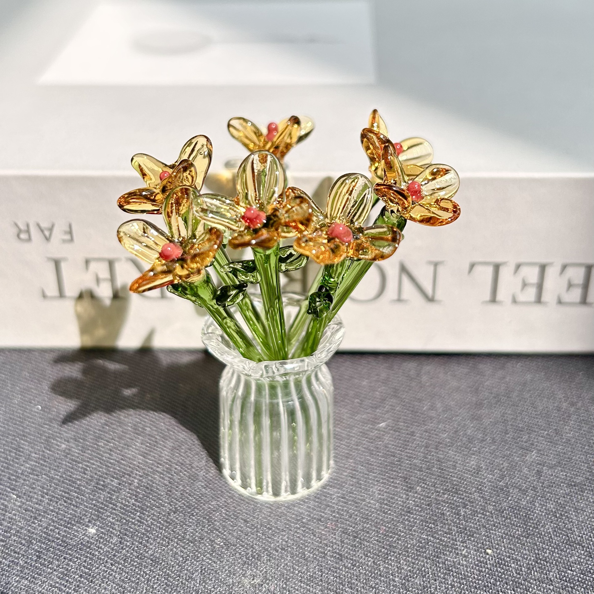 Golden Yellow Flower Set (7 Flowers)