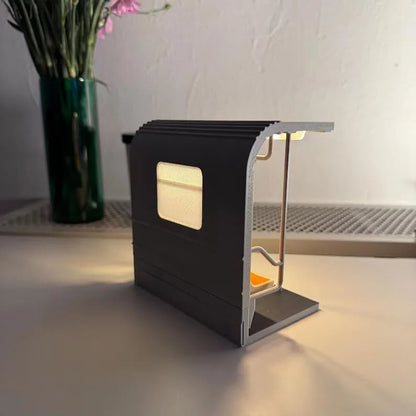 🚇NYC Subway Train Lamp – Includes 3 Interchangeable Posters