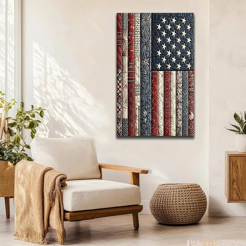 Beginner-Friendly!💎🎁🇺🇸 American Flag DIY 5D Diamond Painting Kit❤️(✨Buy 2 Free Shipping)