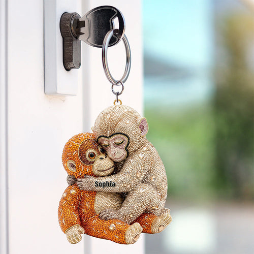 Monkey Punch Viral Keychain