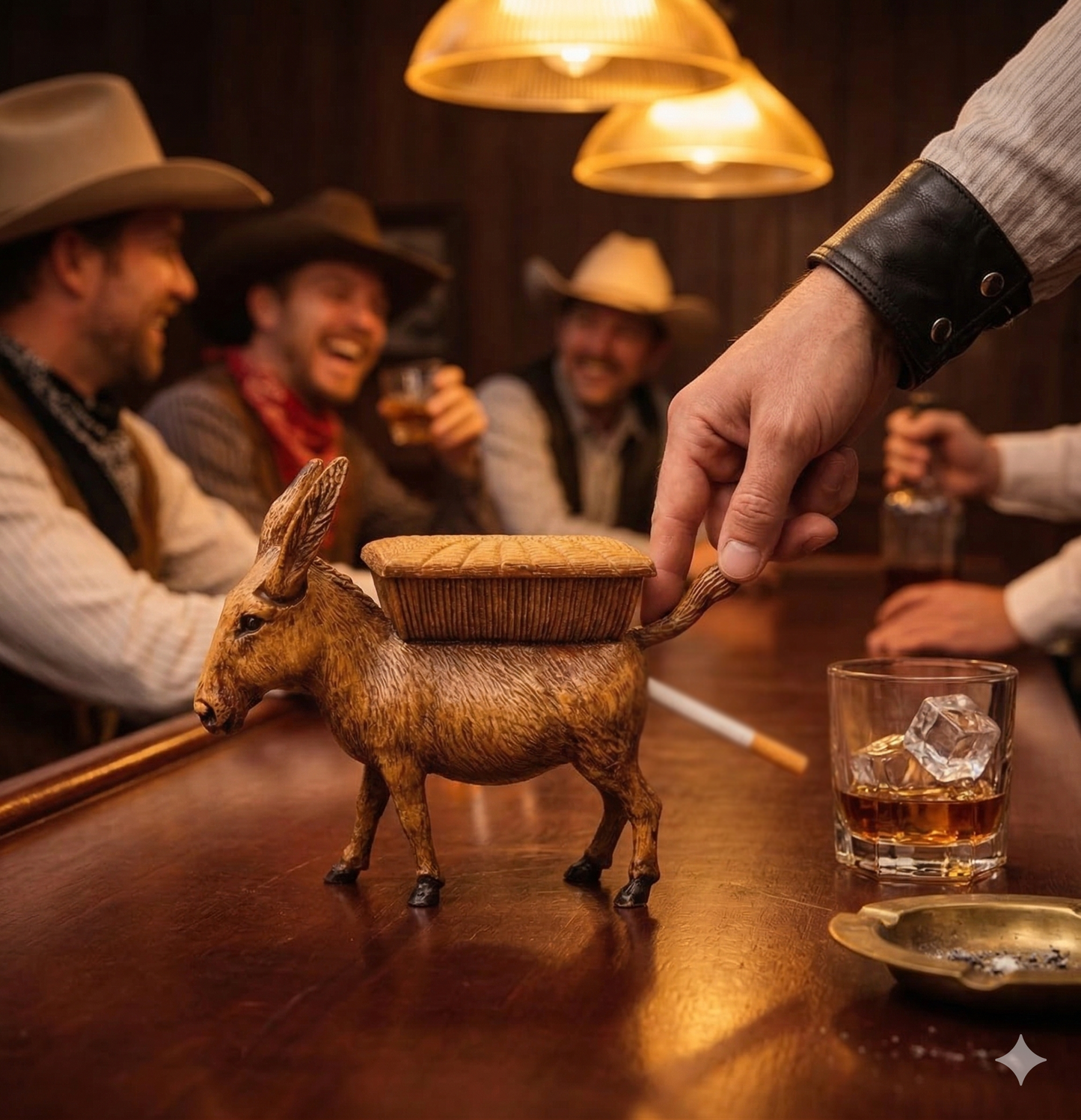 Vintage Donkey Cigarette Dispenser