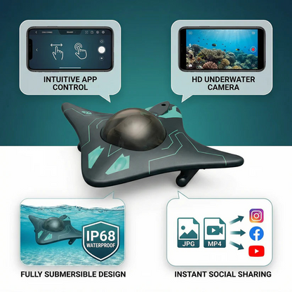 Mantavision™ App Controlled Rc Boat