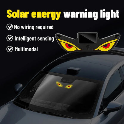 🔥LAST DAY 49% OFF💜Solar Demon Eye LED Car Window Light
