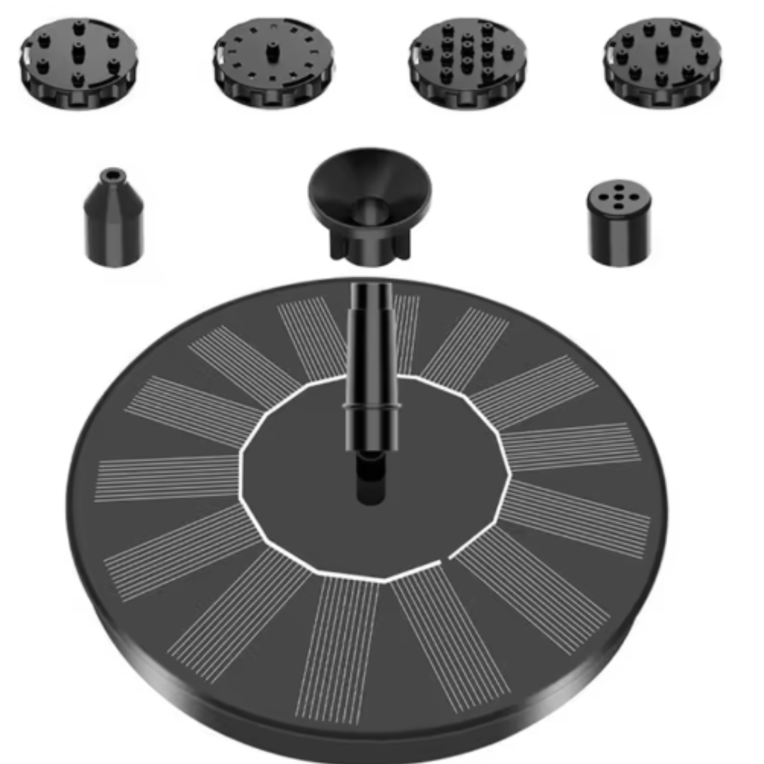 AhiSpring™ | Solar Garden Fountain