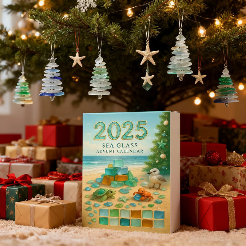 Sea Glass Christmas Tree Advent Calendar