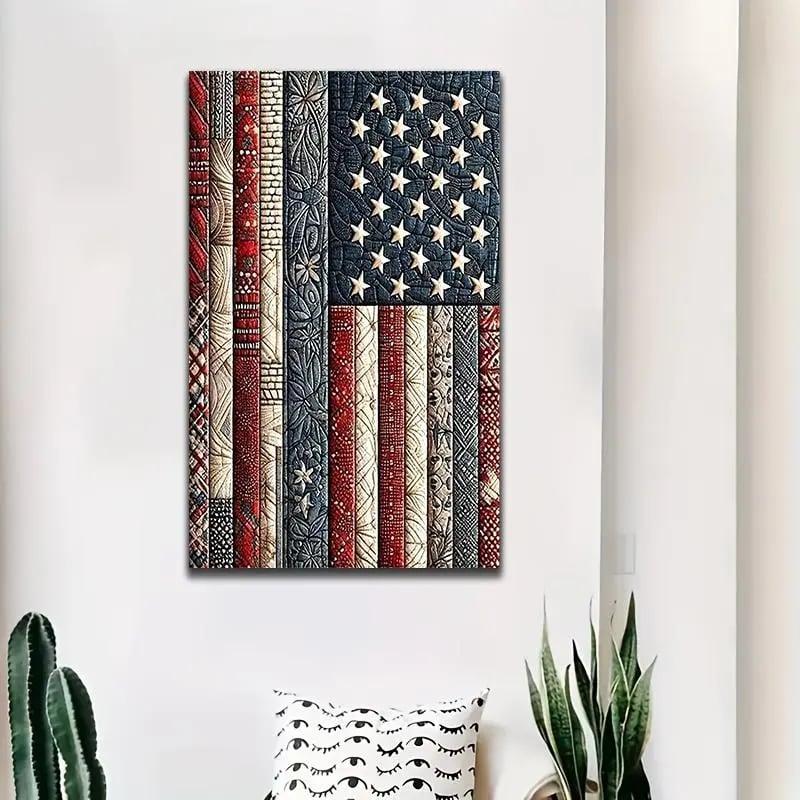 Beginner-Friendly!💎🎁🇺🇸 American Flag DIY 5D Diamond Painting Kit❤️(✨Buy 2 Free Shipping)