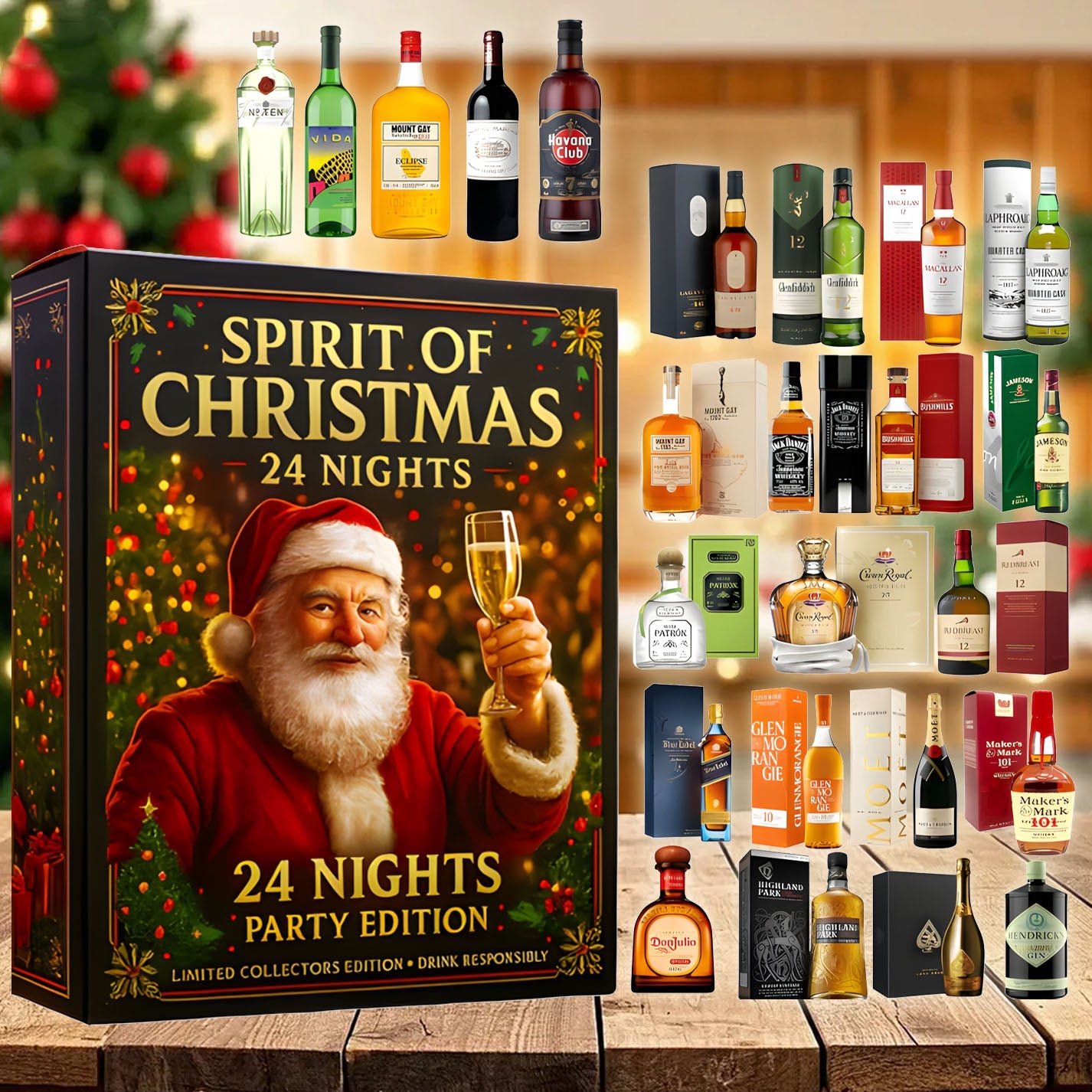 🌸Buy 2+ get free shipping🔥 2025 Whiskey Advent Calendar