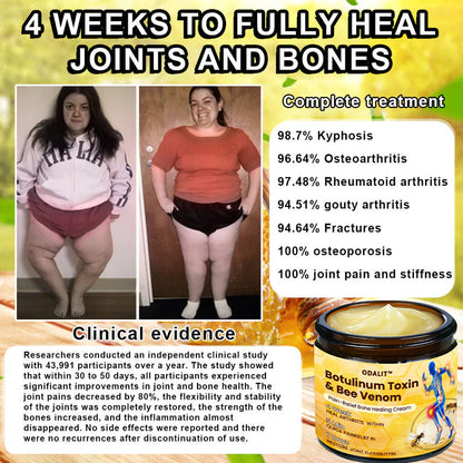 🎁Flash Sale - Natravor® Botulinum Toxin & Bee Venom Pain-Relief Bone Healing Cream🐝💎