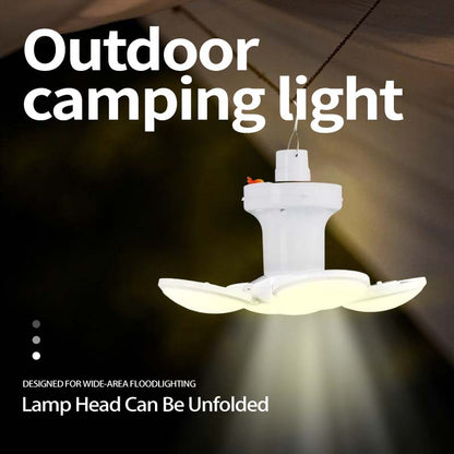 Illuminate Your Wildest Adventures. The Ultimate Foldable Solar Camping Light
