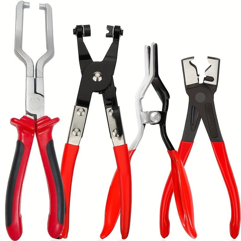 4-Piece Hose Clamp Pliers Set