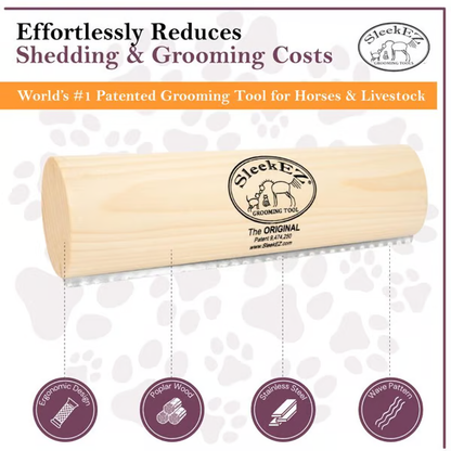 LAST DAY 49% OFF💥--Horse Brush for Shedding & Grooming, Deshedding Tool for Short & Long Haired Horses