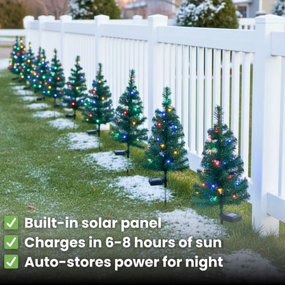 Solar-Powered Christmas Tree Lights™