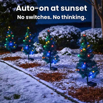Solar-Powered Christmas Tree Lights™