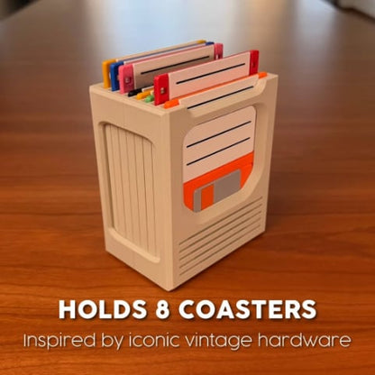 The Retro-Tech Coaster Holder