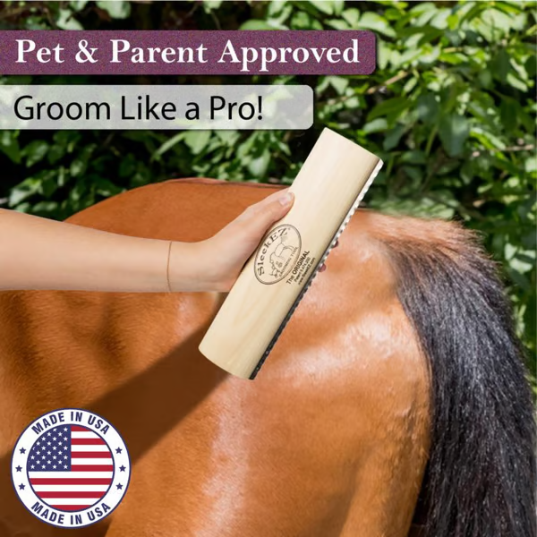 LAST DAY 49% OFF💥--Horse Brush for Shedding & Grooming, Deshedding Tool for Short & Long Haired Horses
