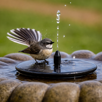 AhiSpring™ | Solar Garden Fountain