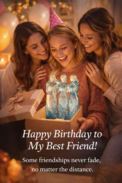 🔥Mother's Day Sale 49% Off🌊Sisters by My Side, Celebrates Friendships Three Sisters Sculpture