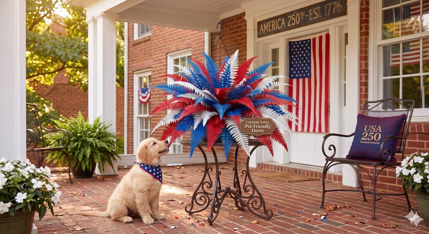 🔥50%OFF On Sale Only Today 🌱Celebrate America’s 250th in Style: The Limited-Edition Patriotic Fern 🇺🇸