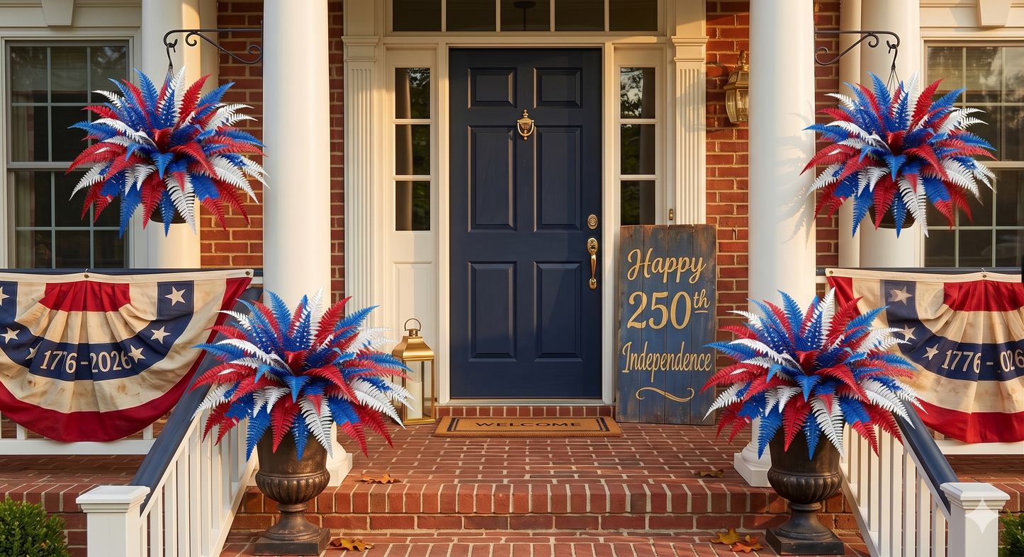 🔥50%OFF On Sale Only Today 🌱Celebrate America’s 250th in Style: The Limited-Edition Patriotic Fern 🇺🇸