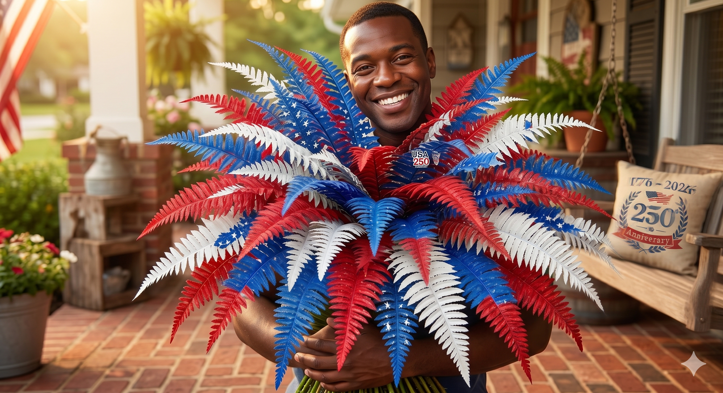 🔥50%OFF On Sale Only Today 🌱Celebrate America’s 250th in Style: The Limited-Edition Patriotic Fern 🇺🇸