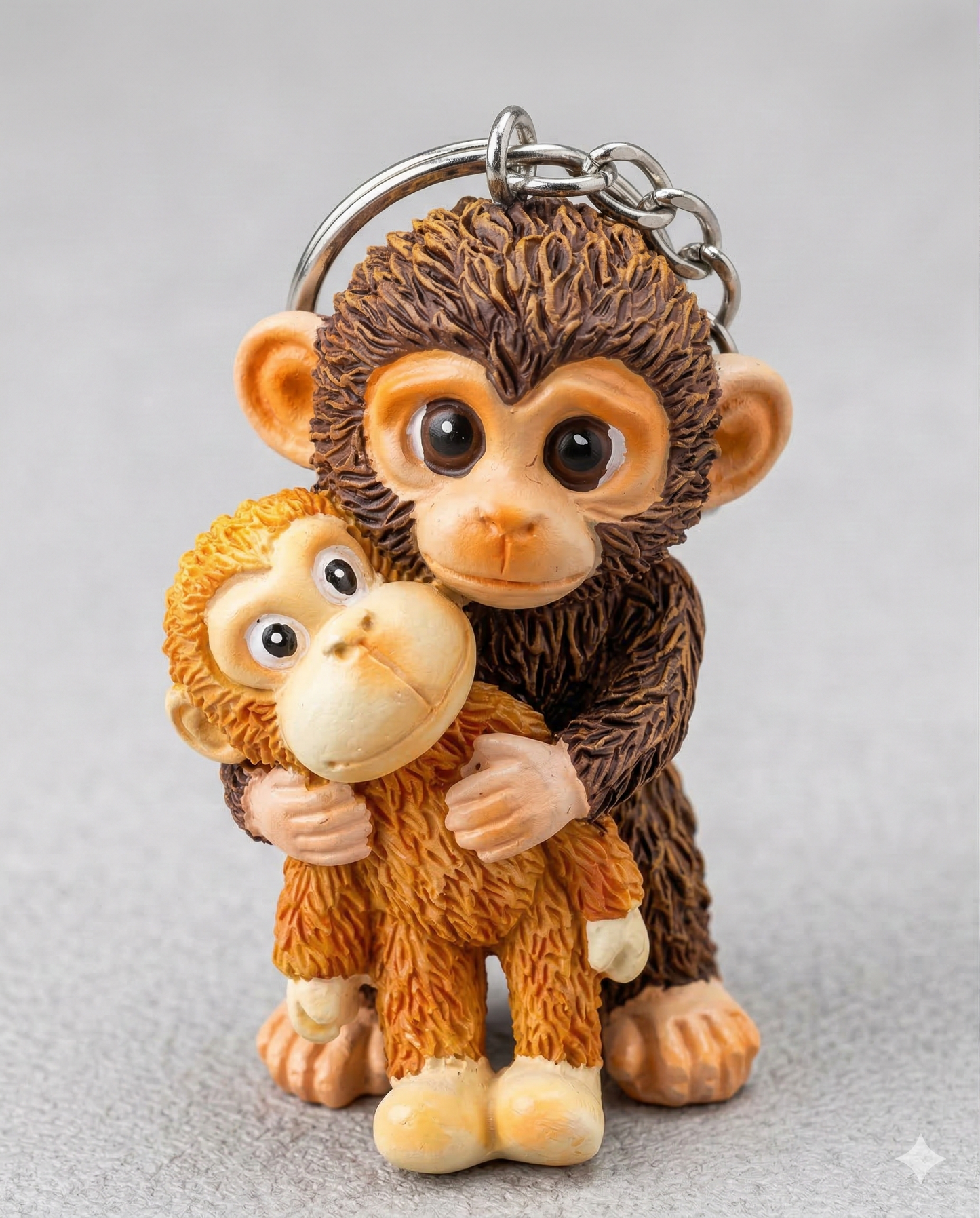 The "Forever Hug" Monkey Family Keychain - Sweet Gift for Loved Ones