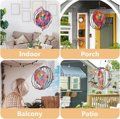 🐦LAST DAY 50% OFF -💖Kinetic Hummingbird Wind Spinner