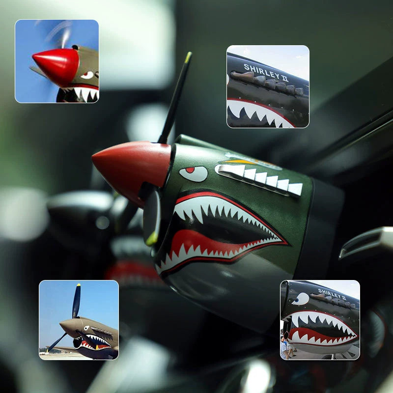 Command the Cockpit. The Legendary P-40 Warhawk Air Freshener