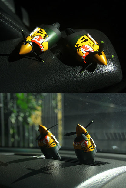Command the Cockpit. The Legendary P-40 Warhawk Air Freshener