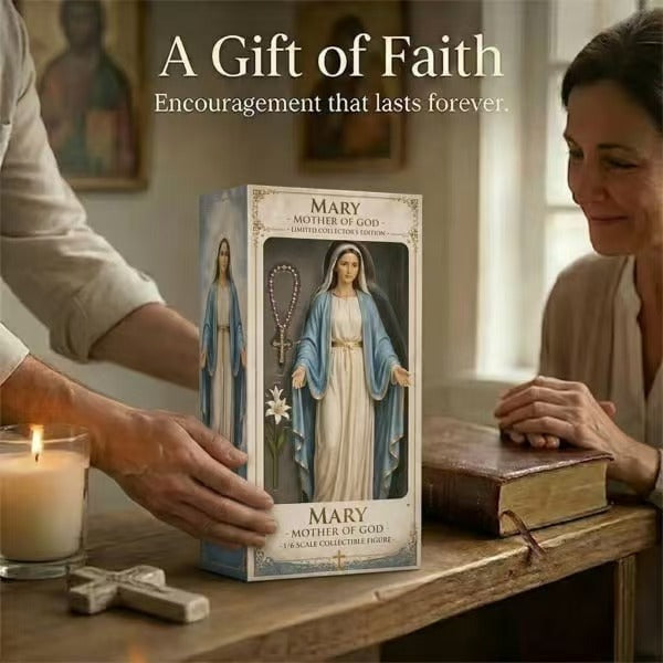 🔥Last Day 50% OFF - 🙏Limited Edition Virgin Mary Collectible Figure ✨