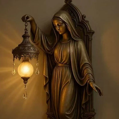 Bring Magic to Your Walls: The Enchanted Emerald Fairy Sconce