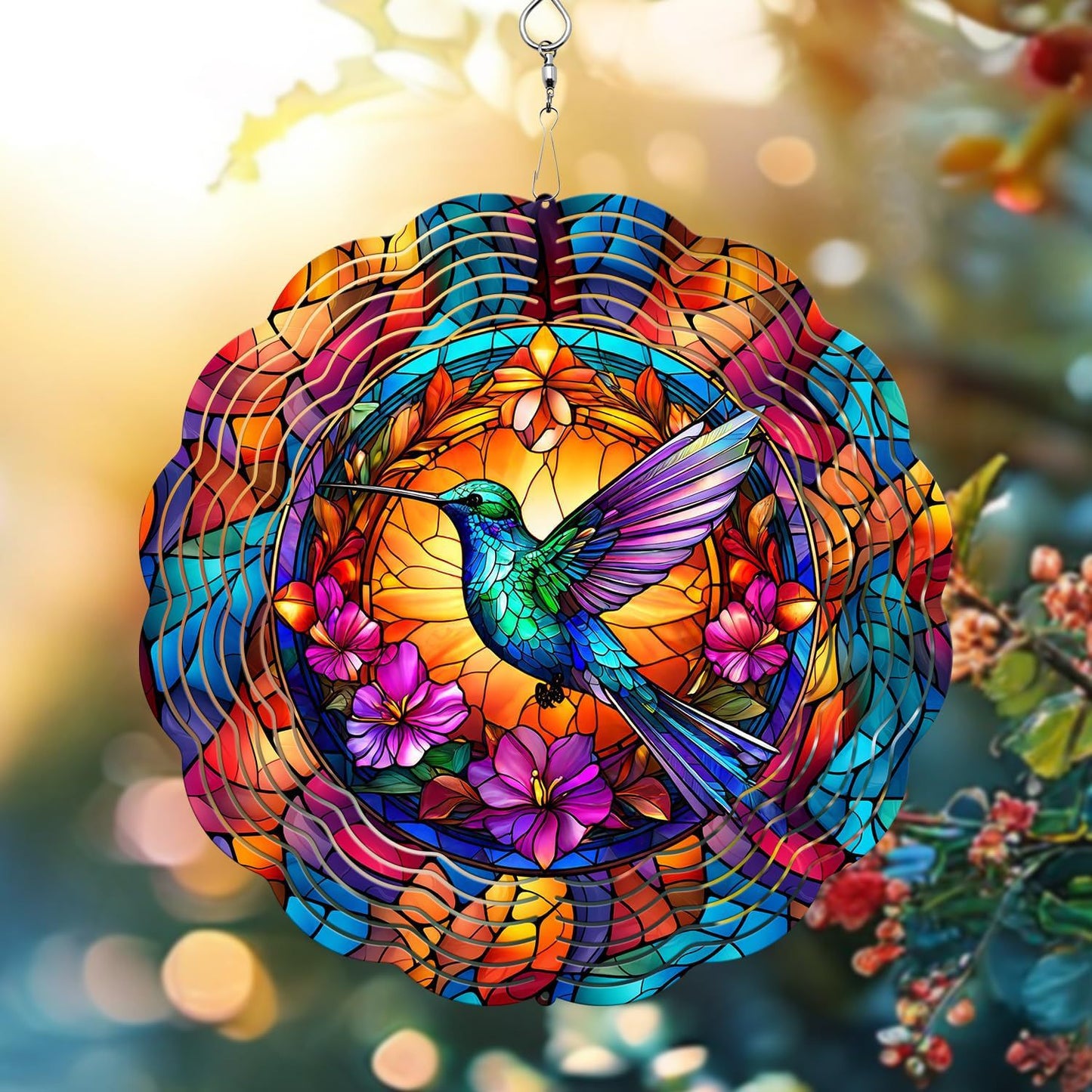 🐦LAST DAY 50% OFF -💖Kinetic Hummingbird Wind Spinner