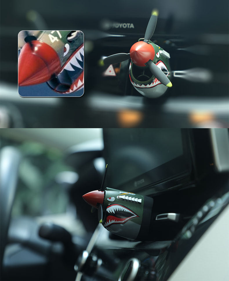 Command the Cockpit. The Legendary P-40 Warhawk Air Freshener