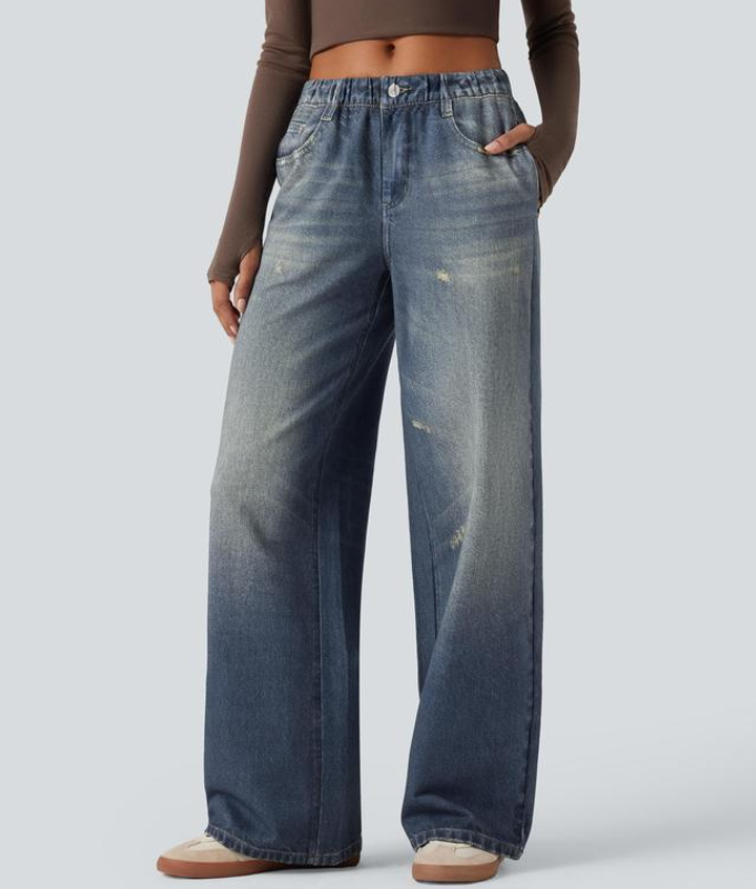 🔥This Week Only:50% OFF🔥Wide Leg Jeans